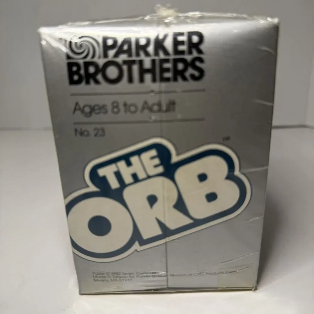 Vintage 1982 Parker Brothers The Orb Puzzle Game Factory Sealed Shrink Wrap